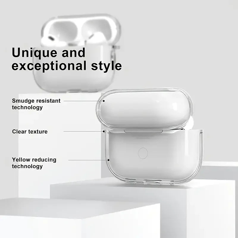 Soft Clear TPU Earphone Case For Airpods Pro 3 2025 Airpods 4 2024 Shockproof Transparent Cover For Airpods 2 3 2021 Shell Case