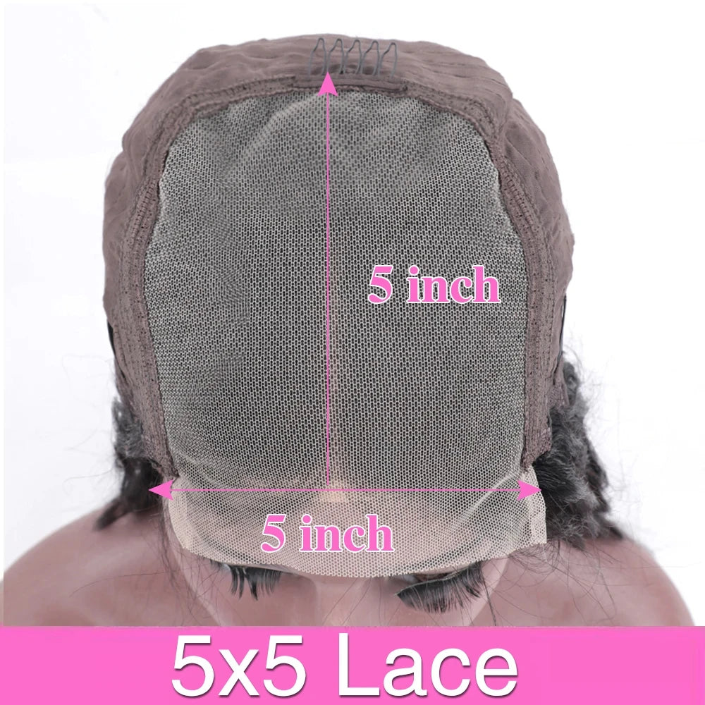 Bone Straight Glueless HD Lace Front Wig – 200% & 220% Density Brazilian Human Hair (13x4, 13x6, 5x5 & 360) 16–46 Inch