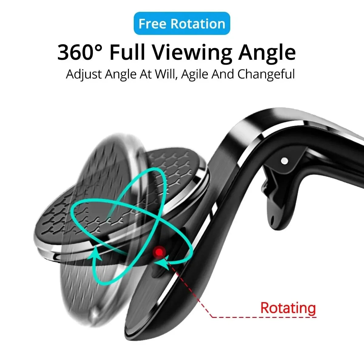 Car Phone Holder Magnetic Stand Air Vent Magnet Car Mount Smartphone Mobile Support In Car Bracket for iPhone 15 Samsung Xiaomi