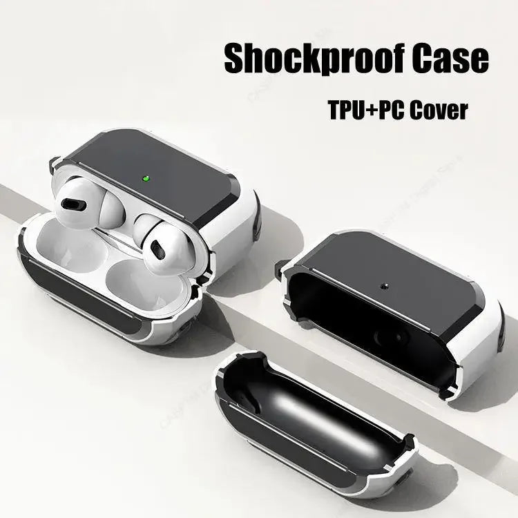 Case for AirPods Pro 3 2025 Pro 2 2023 USB C Protective Earphone Case for AirPods 4 4th 3 Gen Funda For AirPods Pro2 2nd Cover