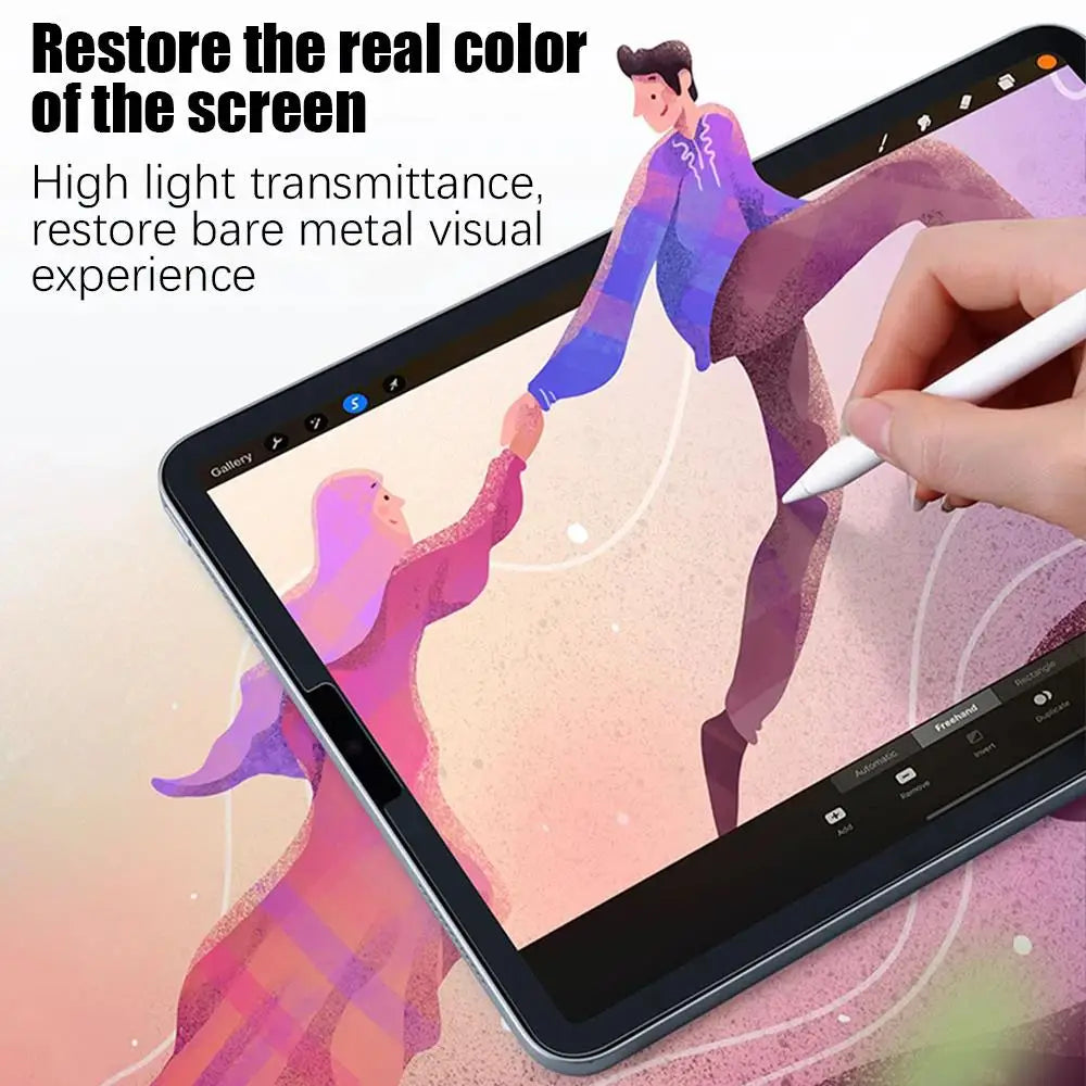 2PCS Paper Feel Film For Ipad 10 10th Pro 13 M4 M5 12.9 2025 Screen Protector Ipad Air 11 5 4 M3 M2 A16 9th Generation Mini 6 7